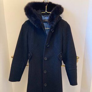 Marc New York Womens black winter coat SIZE S